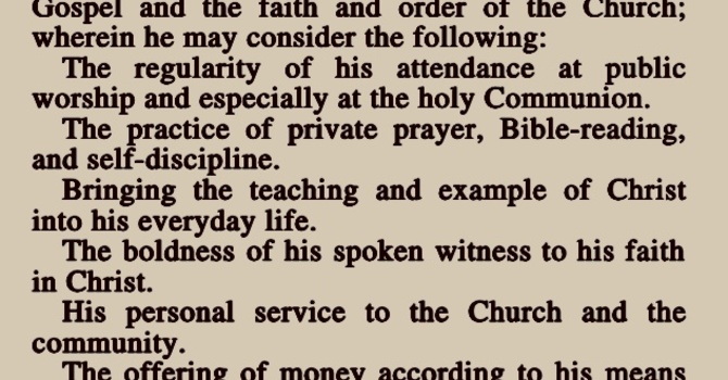 Spiritual Practice Series: Rules of Life