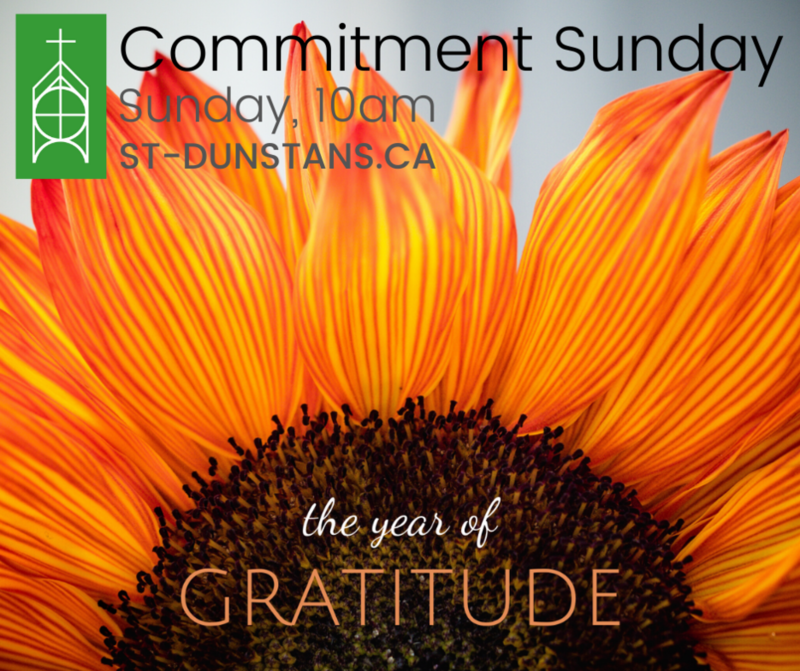 Commitment Sunday